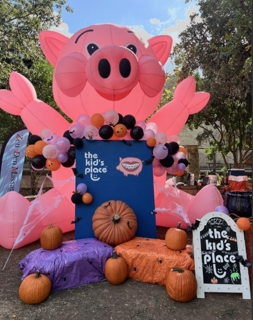 The Kid's Place team in costumes